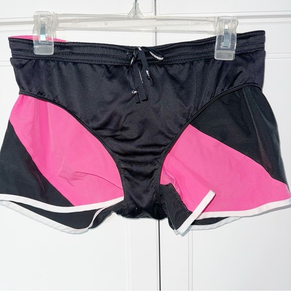 Nike Dri-Fit Running Shorts Retro ColorBlock Pink/Black Sz Small - Picture 5 of 6